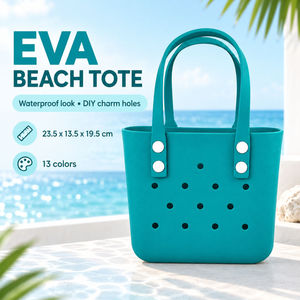 Sac fourre-tout de plage Eva, sacs de courses réutilisables, sacs de marché à bandoulière, sacs à main de petite et moyenne taille, sacs seau vintage pour femmes - Product Image 1