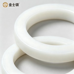 Factory Fluroplastic Processing OEM PTFE Machining Part Chemical Resistant PTFE Gasket Seal PTFE Fittings for Industry Equipment - Product Image 1