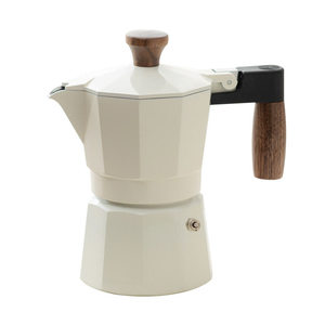 Vente en gros <span class=keywords><strong>Cafetière</strong></span> noire 150 ML <span class=keywords><strong>3</strong></span> <span class=keywords><strong>tasses</strong></span> en acier inoxydable à double vanne <span class=keywords><strong>Cafetière</strong></span> Moka - Product Image 5
