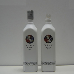 Whisky quadrato trasparente vodka <span class=keywords><strong>bandy</strong></span> 1 litro bottiglie di vetro con coperchio - Product Image 4