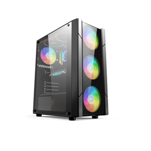 Soporte OEM/ODM Personalización Nuevo estilo Mid Tower <span class=keywords><strong>PC</strong></span> <span class=keywords><strong>Case</strong></span> Aleación de aluminio ATX Juegos de computadora u Oficina/Uso doméstico - Product Image 1