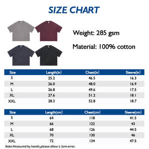 Camiseta Serand Mido Oversize de 280g, Tejido Grueso 100% Algodón, Ecológica, Antiarrugas, Corte Cuadrado, Manga Corta, Personalizable con Estampado para Hombre - Product Image 4