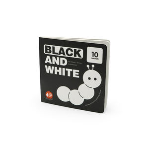 Livres éducatifs interactifs en plastique et en papier noir et blanc pour bébés et enfants - Product Image 2