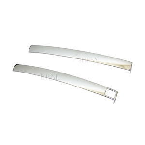 Volkswagen <b>Door</b> Handle <b>Trim</b> Strips Silver ABS Plated For Phaeton 2004-2015 With Or Without Holes - Product Image 2