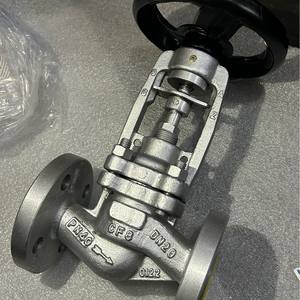 Vanne à boisseau soufflet en acier inoxydable WJ41W-16P 304/316L, diverses pressions, conformes aux normes ANSI/DIN/GB, vannes d'arrêt - Product Image 1