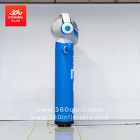 360 Publicidad inflable personalizada Brazo ondeante Robot Bailarín inflable para actividades