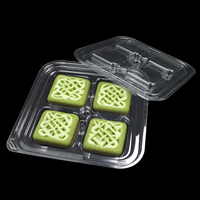 Boîtes d'emballage pour pâtisserie transparentes en PET de qualité alimentaire, écologiques, personnalisables, fabriquées directement par l'usine SUBANG