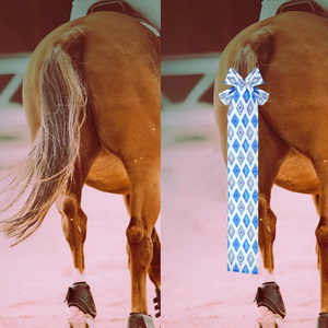 Bolsa de cola de caballo personalizable, correas de cierre de 2 hebras, accesorios de productos equinos, protección elástica transpirable, logotipo personalizado de cola de caballo - Product Image 4