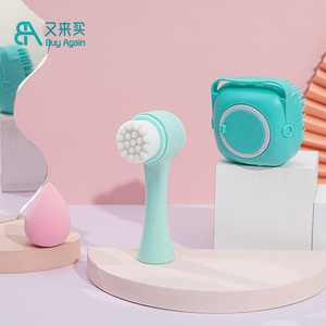 ซื้ออีกครั้ง ชุดแปรงล้างหน้าซิลิโคน แปรงทำความสะอาดผิวหน้า - Product Image 3