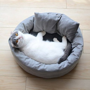 Machine Washable Cushion Set Indoor Warm Pet Nest Washable Luxury Kitty <strong>and</strong> Large Cat <strong>Dog</strong> <strong>Kennel</strong> Cat Bed - Product Image 6