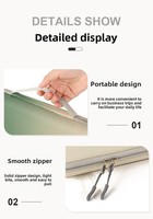 Sac de rangement pour tablette personnalisable, universel, en EVA, résistant aux chutes, design moderne et minimaliste
