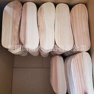 Suelas de madera maciza para zapatos, talla 37, plantillas de masaje de madera de cedro, soporte cómodo para los pies, para zapatos - Product Image 3