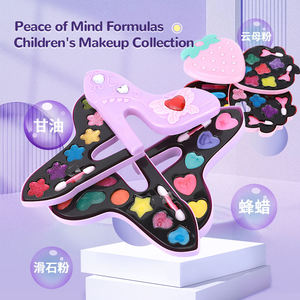 Juguetes de Entretenimiento para Niños, Kits de Cosméticos Reales Lavables, Seguros y No Tóxicos, Bandeja de Maquillaje Giratoria Abrible, Set de Maquillaje para Niñas - Product Image 2