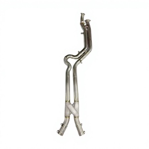 Tubo de Conexión Deportivo Vortex SS304 de Acero Inoxidable para BMW M3 G80 G81 M4 G82 G83 2021-2026, Válvula de Sonido Tuning - Product Image 1