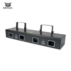 <span class=keywords><strong>ไฟ</strong></span>เลเซอร์ DMX <span class=keywords><strong>RGB</strong></span> 4หัวสำหรับเวทีดีเจบาร์ดิสโก้ - Product Image 5