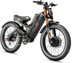 Vélo électrique tout-terrain eAhora Romeo Pro 3 60V 80AH, suspension intégrale, pneus larges 26'' * 4.0, VTT électrique - Product Image 1