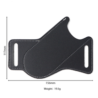 Étui de ceinture pour couteau YY en cuir PVC durable, pochette pour couteau pliant, support de couteau, étui pour outils