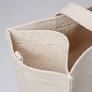 Sac fourre-tout professionnel en toile personnalisable avec logos, robuste, écologique, recyclé, réutilisable, certifié CE, vierge - Product Image 3