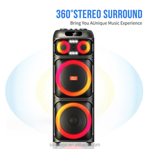 Altavoz de <span class=keywords><strong>Karaoke</strong></span> JQS9201, Altavoces Grandes para Fiestas al Aire Libre, Altavoz de <span class=keywords><strong>Karaoke</strong></span> de Alta Potencia con Micrófono y Bluetooth para el Hogar/Fiestas/Exterior - Product Image 2