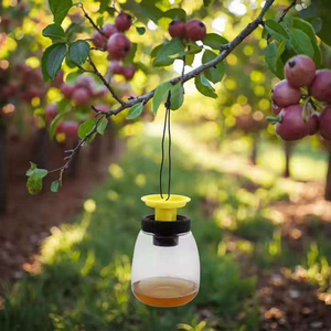 Trampa para Moscas Resistente, Impermeable y Ecológica para Exteriores, para Botellas, Establos, Compostaje y Jardín |   Diseño Colgante Reutilizable, Gran Capacidad, Fácil - Product Image 4