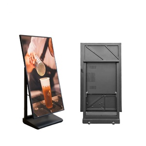 INSOVISION Pantalla Publicitaria Móvil con Ruedas de 43 Pulgadas, Kiosco de Información Interior, Señalización Digital - Product Image 3