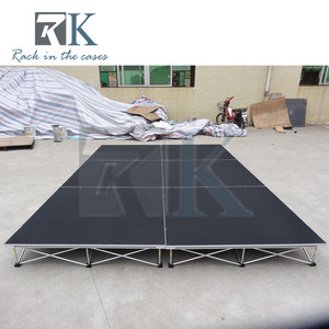 Escenario Portátil Desmontable de Nuevo Diseño con Estructura de Aluminio, Empacado en Caja de Transporte - Product Image 5