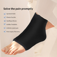 Enveloppement de cheville en gel réutilisable pour soulager les gonflements et la douleur, compresse chaude et froide efficace pour les blessures et la cryothérapie
