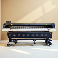 Plotter de 2.1m con 2 cabezales Epson I3200, máquina de impresión digital de inyección de tinta eco-solvente, impresora de inyección de tinta doble XP600