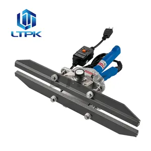 LTPK FKR-600 hand impulse sealing packing machine iron hand-clamp impulse sealer with cutter handy sealer