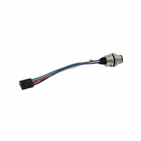 Câble de Faisceau de Câblage Circulaire Industriel Personnalisé Étanche IP67 M12 M8 à 3, 4 ou 8 Broches Mâle/Femelle pour Capteur