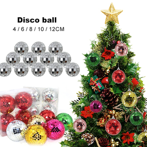 Prix de gros personnalisé en usine décorations de Noël extérieures pour événement de mariage grande boule disco en mousse multicolore - Product Image 2
