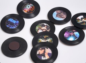 Imán de Refrigerador con Foto Personalizada en Forma de Disco de <span class=keywords><strong>Vinilo</strong></span> NFC, Imán de CD Negro, Toque para Reproducir Canción, Regalo Personalizado para Amantes de la Música - Product Image 5