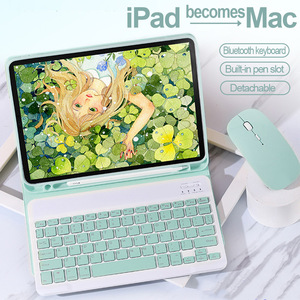 Mini <span class=keywords><strong>Teclado</strong></span> Inalámbrico Ultrafino de Material Premium <span class=keywords><strong>para</strong></span> Ratón, Compatible con Sistemas Completos IOS, Android, Windows, Laptop - Product Image 4
