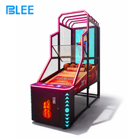 Machine de basket vidéo BLEE de haute qualité 55 pouces, équipement d'arcade à monnayeur pour 1 joueur, matériel sportif pour parc d'attractions