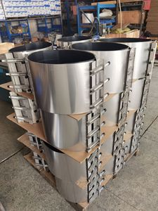 Folding Type Stainless Steel Coupling Repair Clamps for Steel, DI, CI, PE, PVC <b>Pipe</b> - Product Image 5