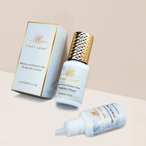 Pegamento para Extensión de Pestañas de Secado Rápido y Seguro de Marca Privada Pinky Leem, Acepta Logotipo Personalizado, 0.5-1 Segundos con Certificación MSDS - Product Image 1