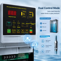 Panneau de commande intelligent personnalisé 220V pour pompe à eau, boîtier de commande pour l'irrigation agricole, interrupteur de démarrage et d'arrêt automatique