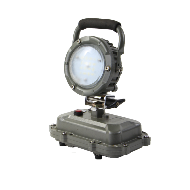 Factory Portable 20W LED Explosion Proof Work Light Rechargeable Hand Lamp with DC14.4V Aluminum Body with ATEX Certified