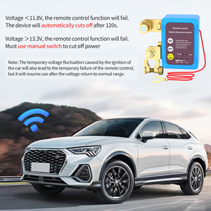 240A batteria telecomando scollegamento colore blu Kill Switch batteria interruzione interruttore relè telecomando con 2 chiavi per camion - Product Image 5