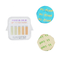 Bandelettes de test de pH pour l'eau, papier de test alcalin et acide, type ruban, plage complète 1-11 12-14