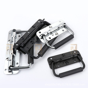 Stainless Steel Spring Handle 304 Cold Rolled Steel Durable Industrial Machinery Battery Box Folding Handle - Product Image 4