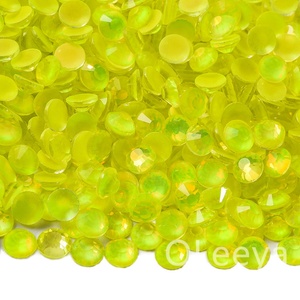 Strass en vrac SS6-SS30, strass opale néon lumineux qui brillent dans le noir, à dos plat, pour justaucorps et vêtements - Product Image 3