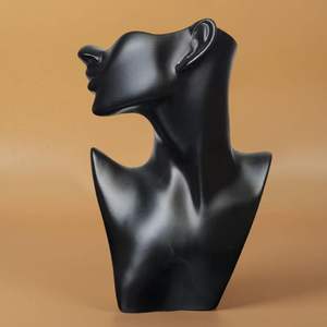 ชั้นวางเครื่องประดับเรซิ่นสีดำ/ขาว ขนาดกลาง รูปทรงตั้งโต๊ะ สำหรับโชว์ต่างหู สร้อยคอ ขนาด 18*13*5 ซม. - Product Image 2