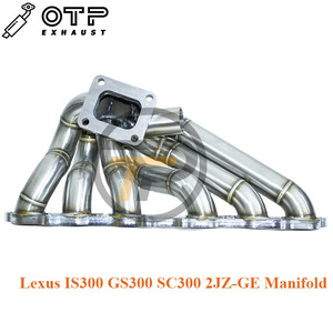 Tubo di scarico OTP per collettore 2jzge T4 Lexus <span class=keywords><strong>IS300</strong></span> GS300 SC300 2JZ-GE 3mm SUS304 - Product Image 3