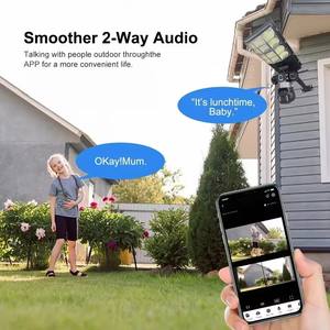 Nueva Cámara de Seguridad Solar para Exteriores V380 de 12MP con Luz LED de 450W, Red IP, PTZ, Detección de Movimiento, Inalámbrica, con <span class=keywords><strong>SIM</strong></span> 4G, IP66 - Product Image 4