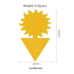 Irregular Shape Double-sided Glue Trap Disposable Agricultural <b>Pest</b> Board - Product Image 2