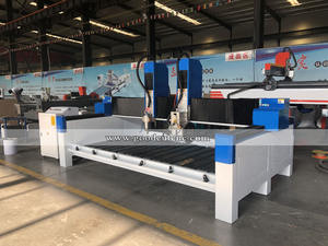 Nuevos productos Stone Cnc Router Tallado Grabado Granito Mármol Máquina de corte <span class=keywords><strong>Precio</strong></span> con sierra - Product Image 4
