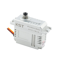 Moteur servo miniature sans balais KST A15-1812 1,8 N.m 0,12 sec/60 Construction métallique pour planeurs RC