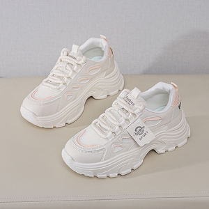 Zapatillas de suela gruesa de malla, zapatillas de deporte, calzado de <span class=keywords><strong>mujer</strong></span>, zapatillas de <span class=keywords><strong>tenis</strong></span> deportivas para caminar a la moda - Product Image 5