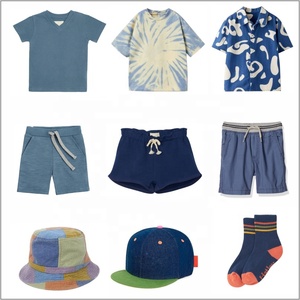 OEM <span class=keywords><strong>Kids</strong></span> Vestuário Fabricante Estilo Casual Confortável Algodão Orgânico Manga Curta Toddler Baby Boy Clothes Set - Product Image 2